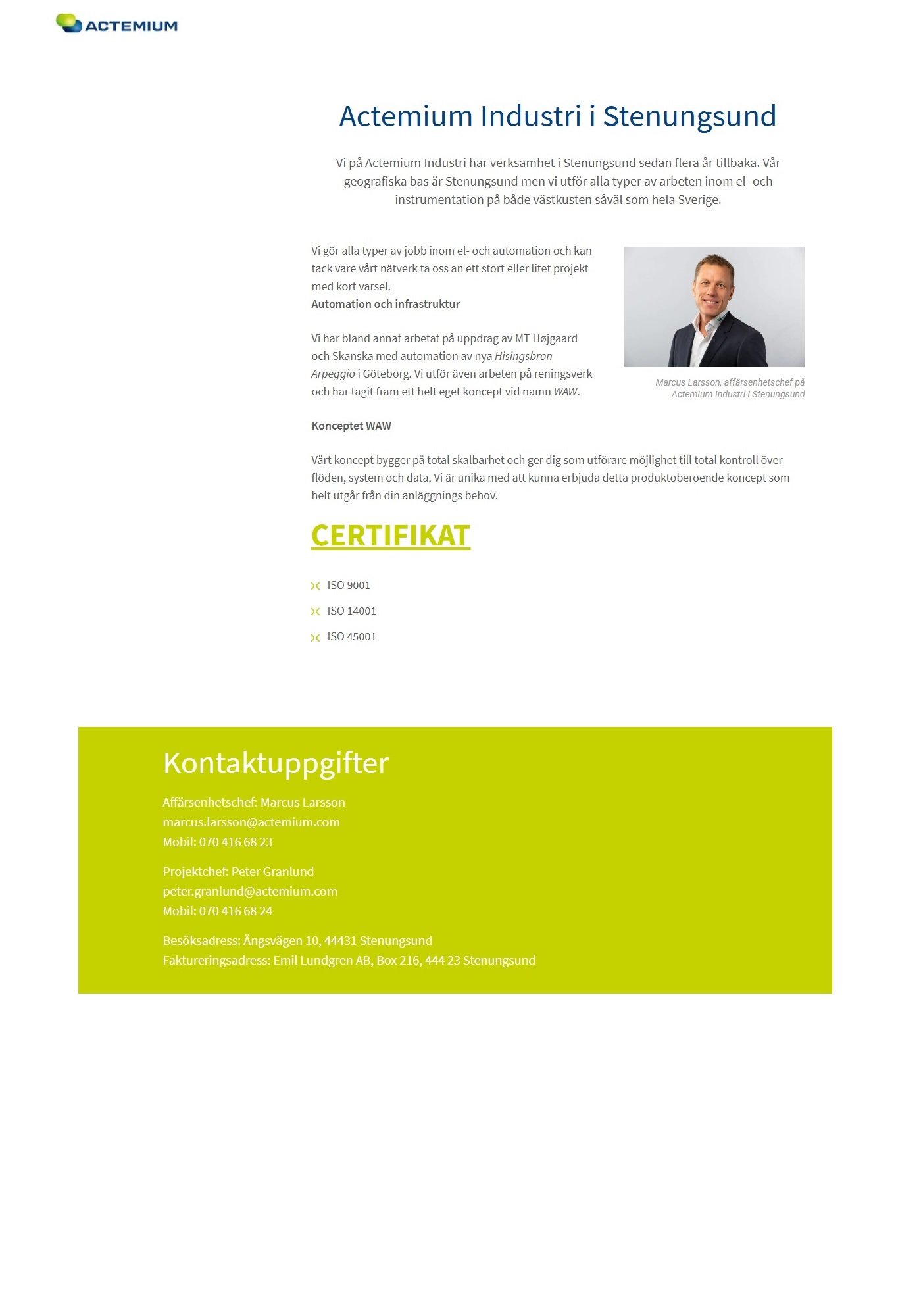Actemium Industri 